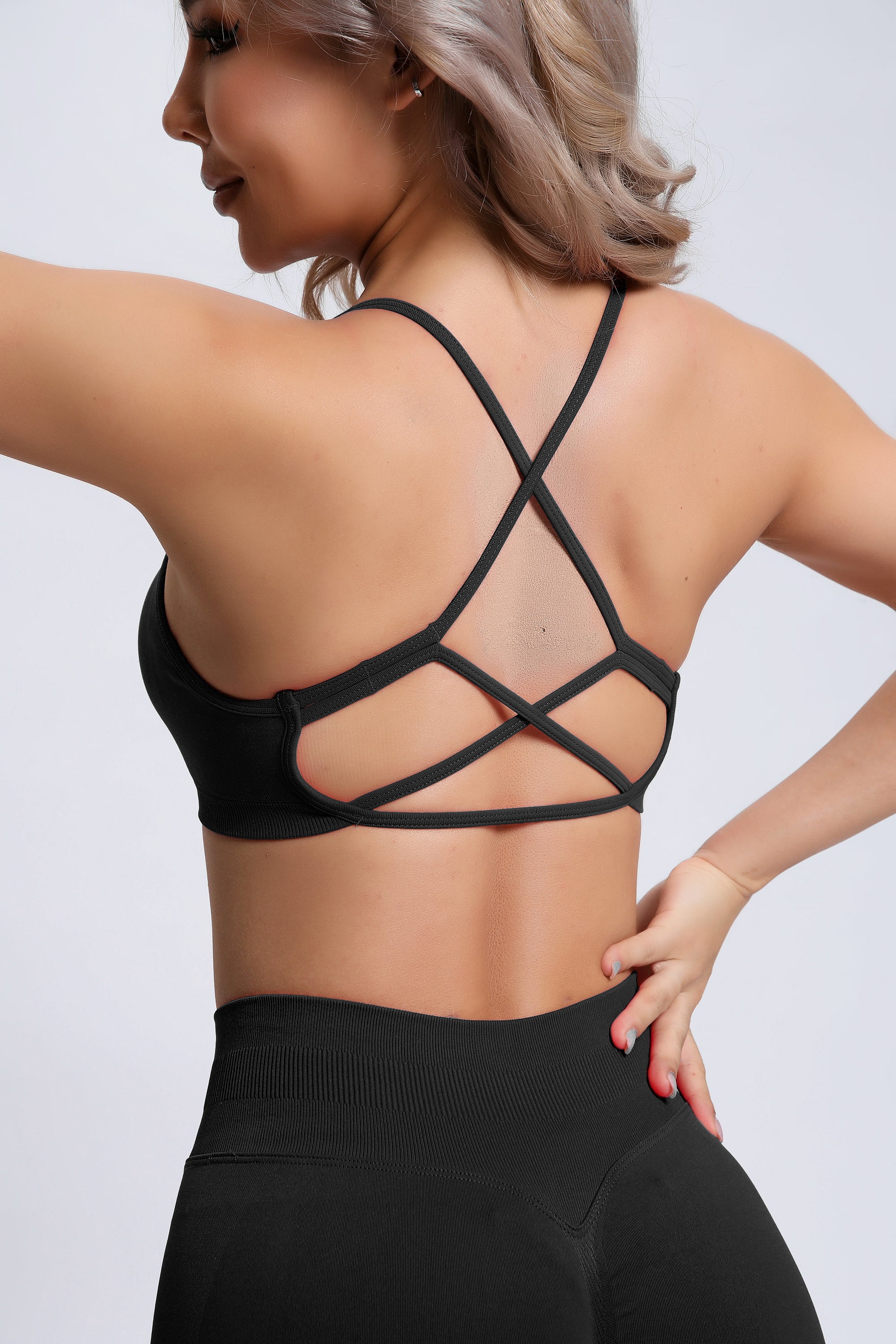 Joy | Brassière de Sport Crossback – Vert