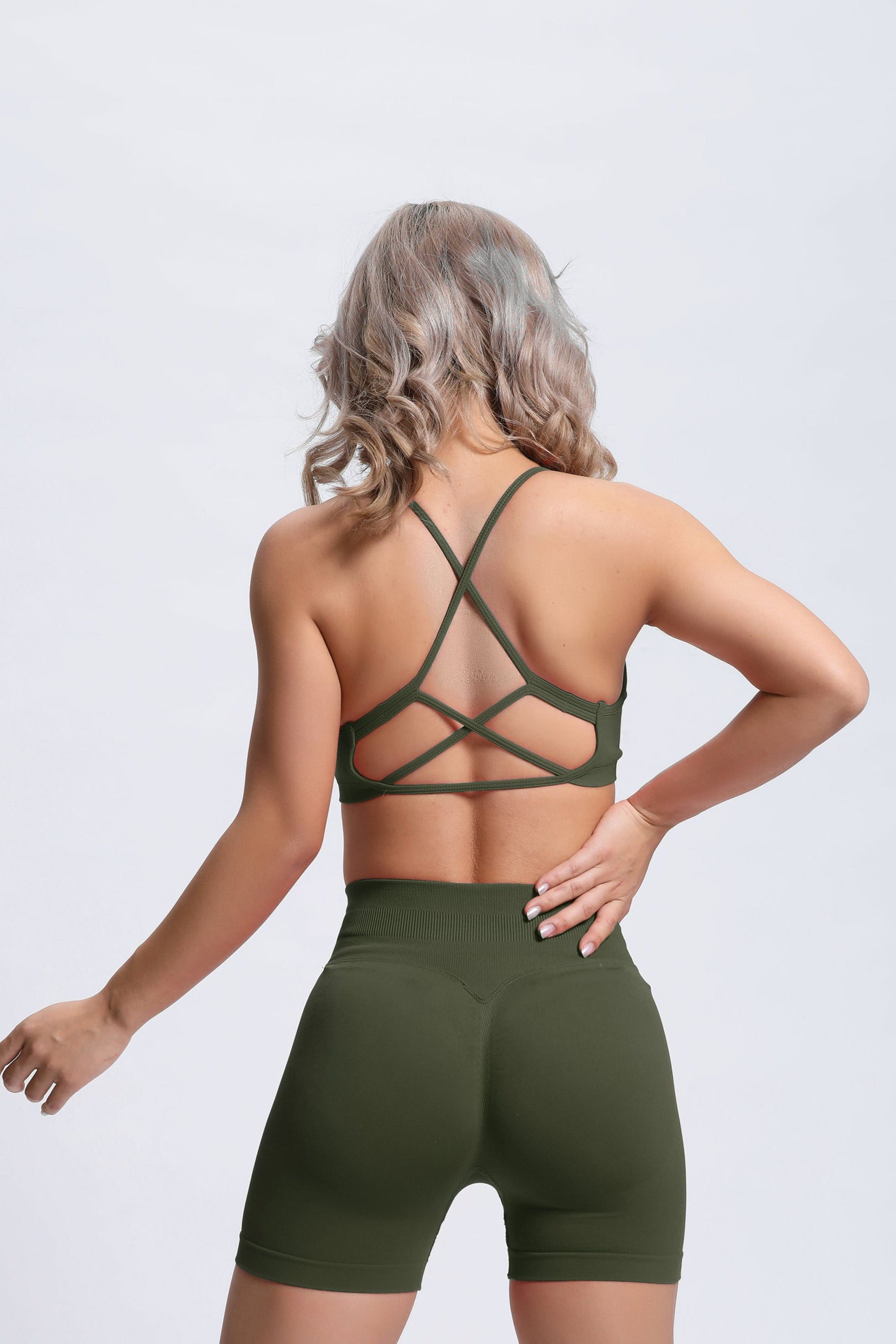 Joy | Brassière de Sport Crossback – Vert