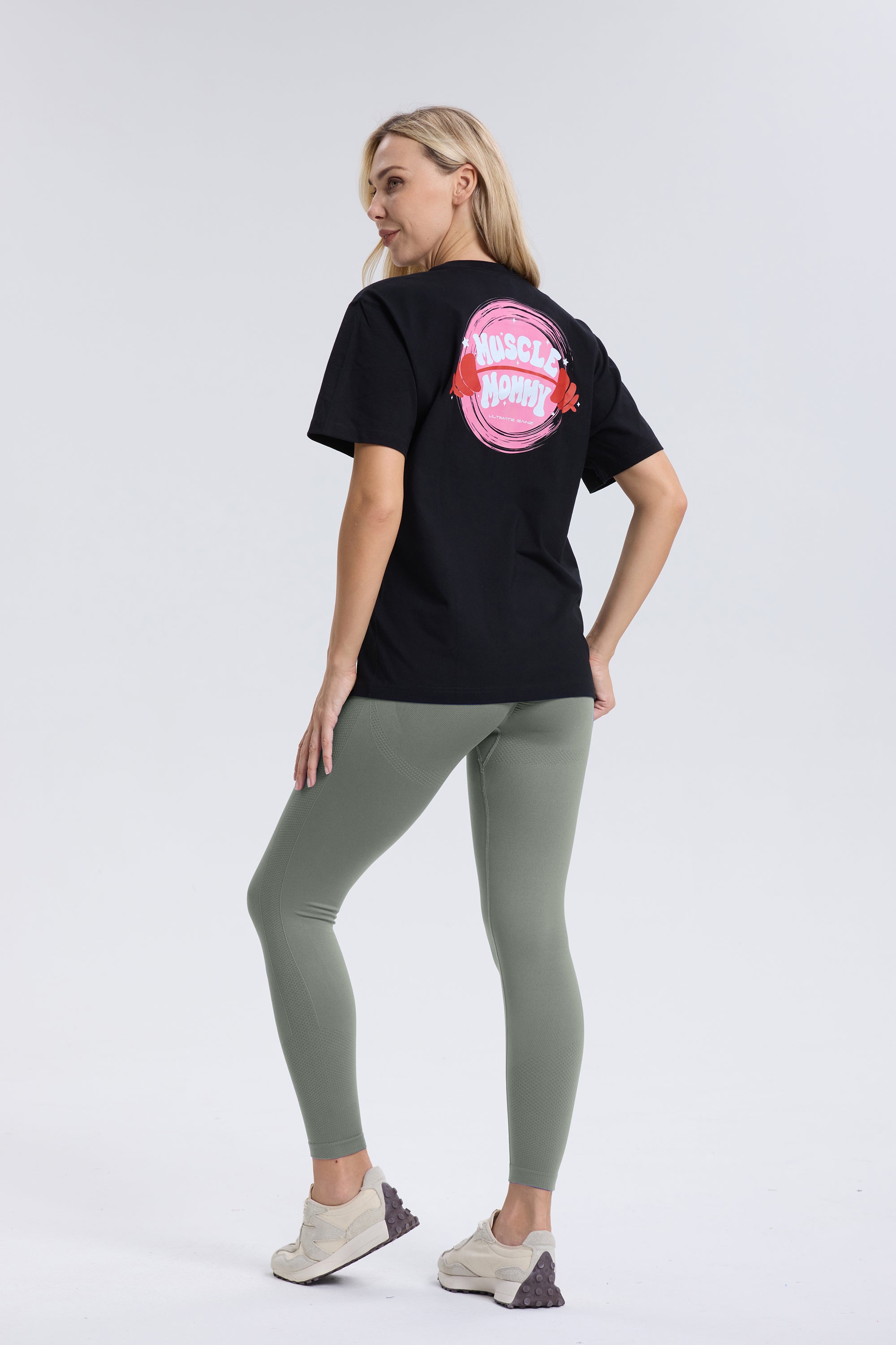 ÉDITION LIMITÉE Ultimate Gainz | Muscle Mommy Shirt - Noir