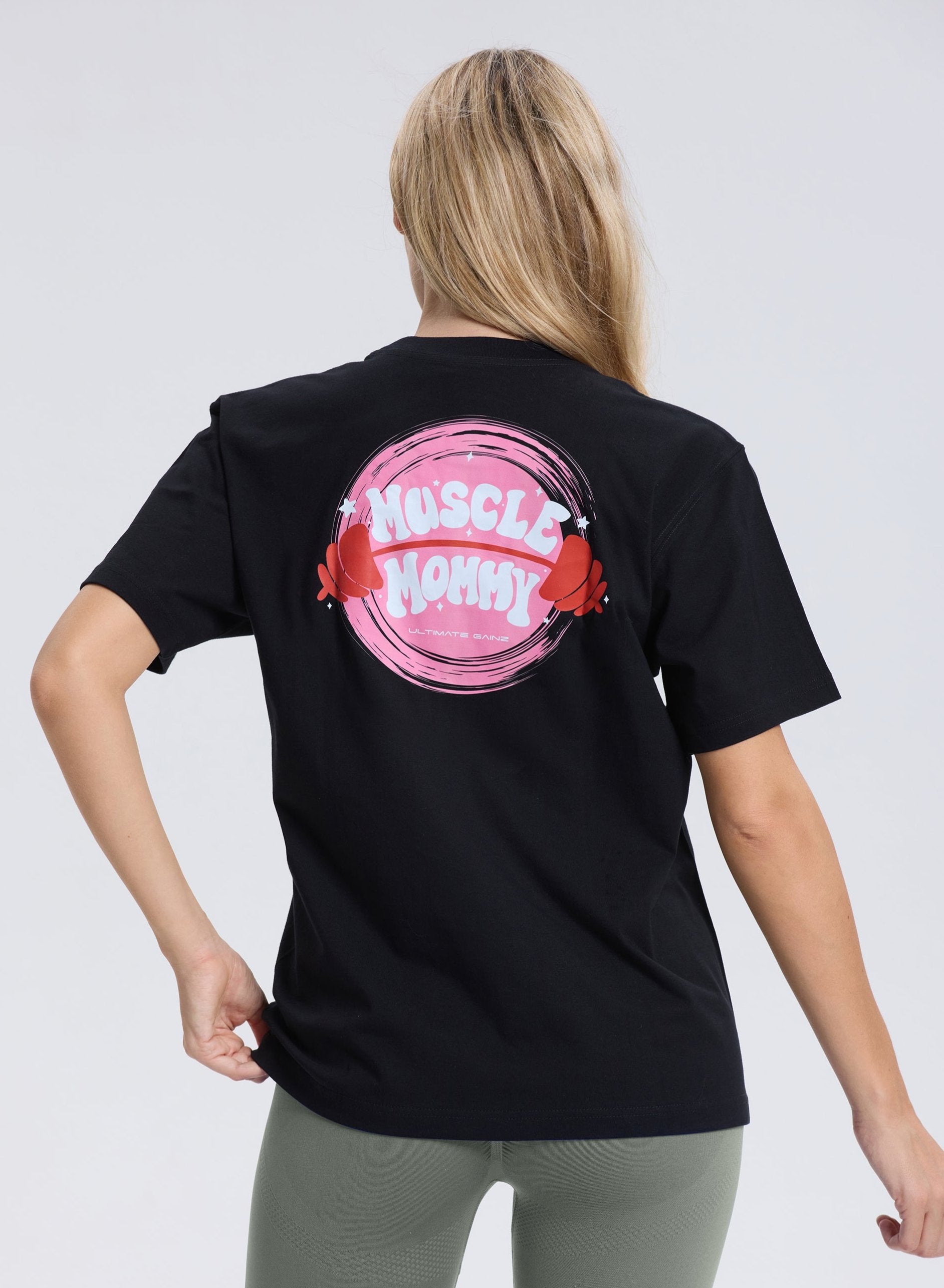 ÉDITION LIMITÉE Ultimate Gainz | Muscle Mommy Shirt - Noir