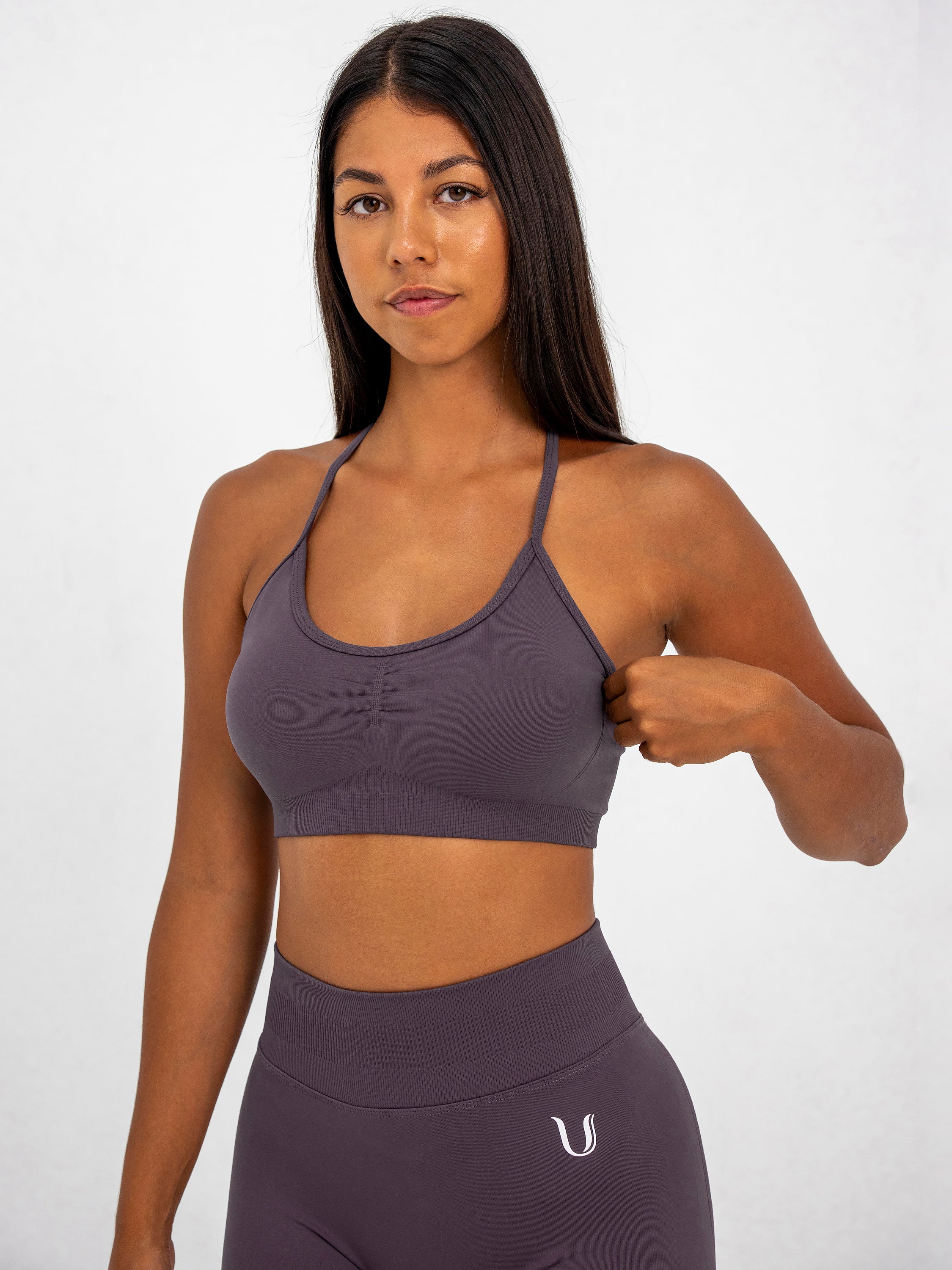 Luna | Premium Adjustable Sports Bra - Oudpaars