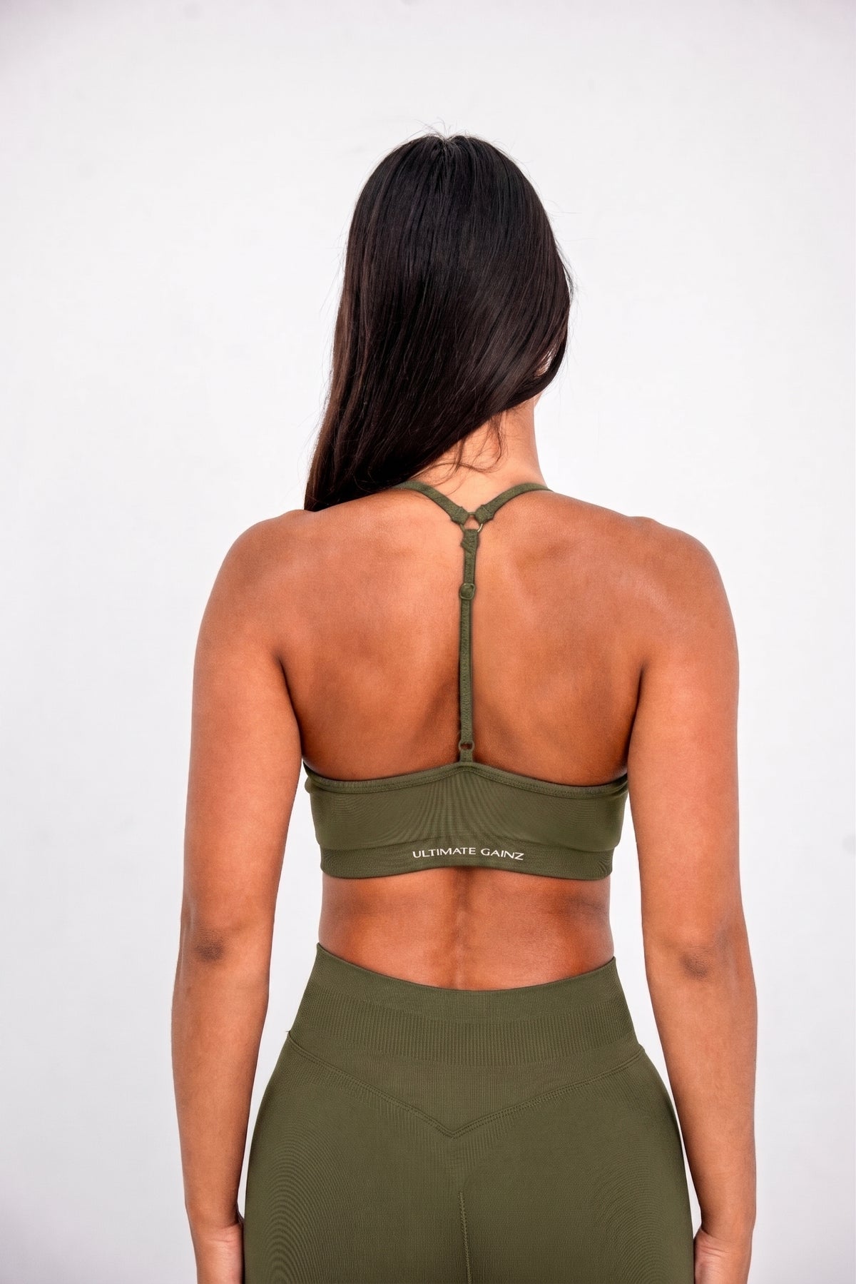 Luna | Premium Adjustable Sports Bra - Vert