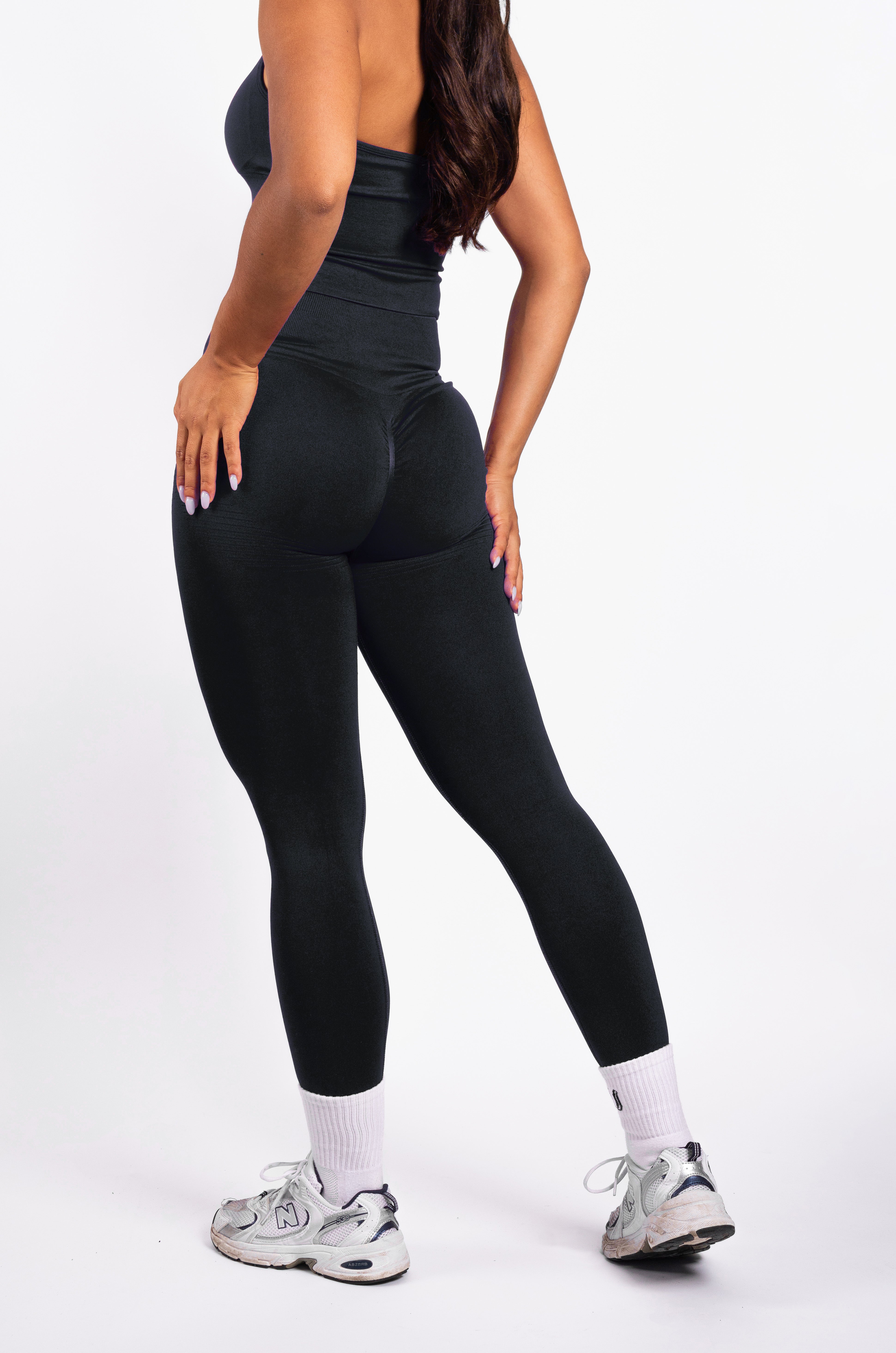 Bibi | Legging Côtelé Seamless – Rouge