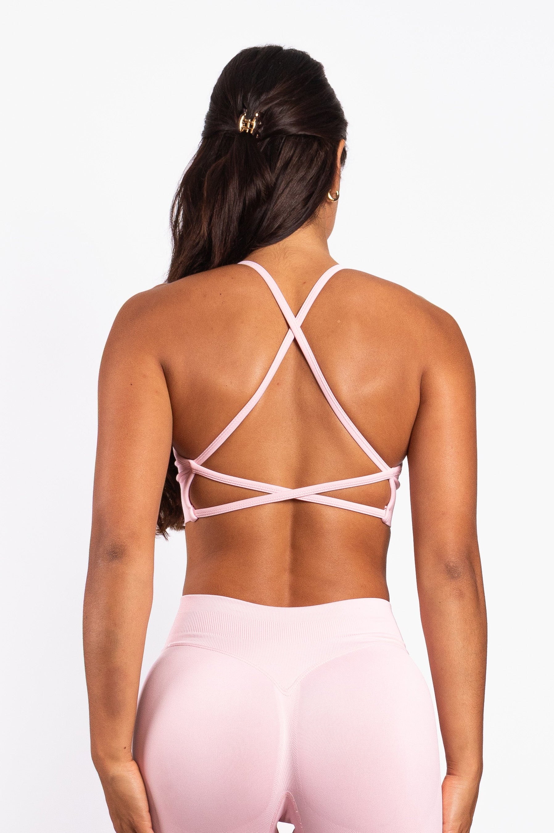 Beau | Brassière Croisée - Rose