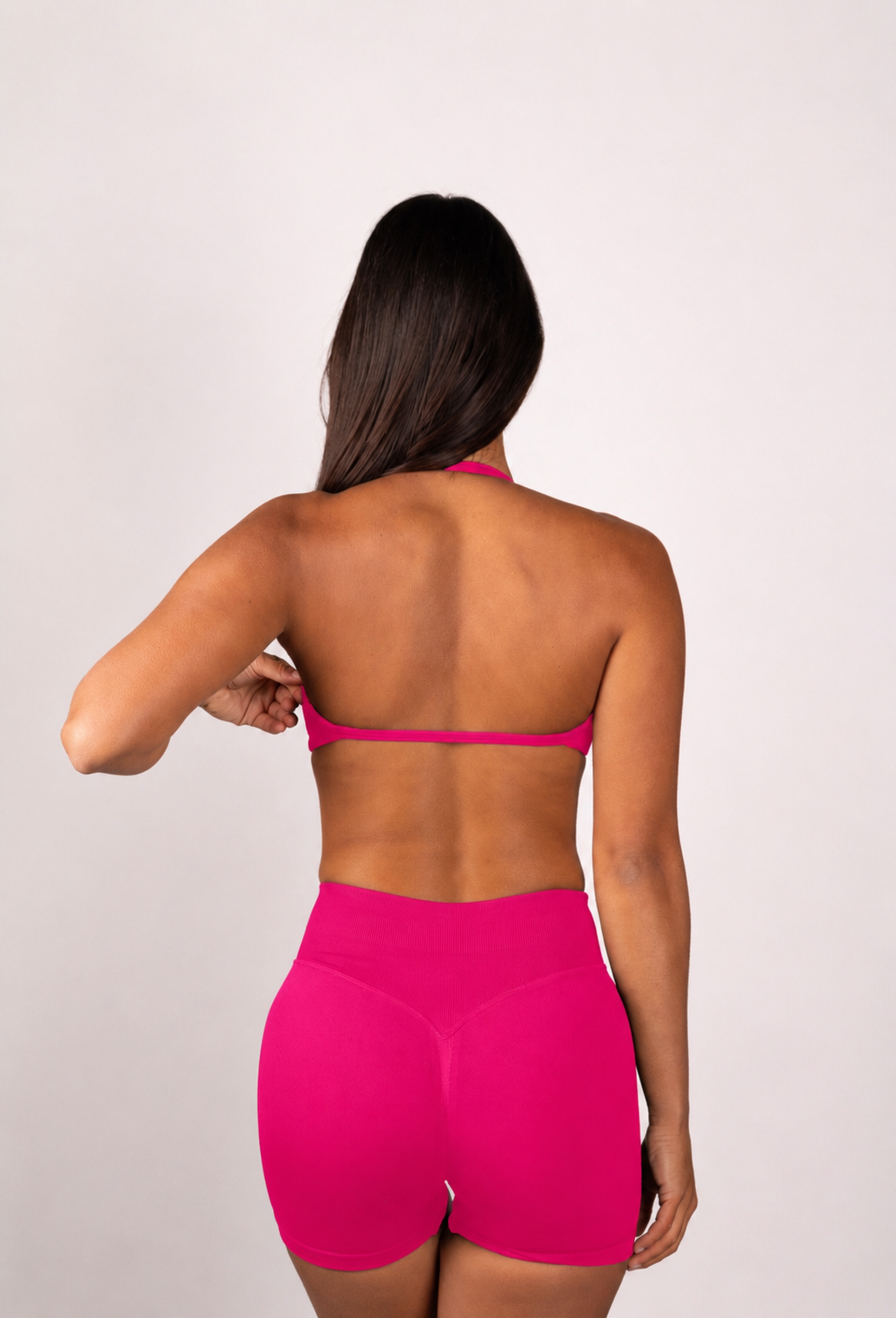 Beau | Premium High Performance Short Scrunch - Framboise