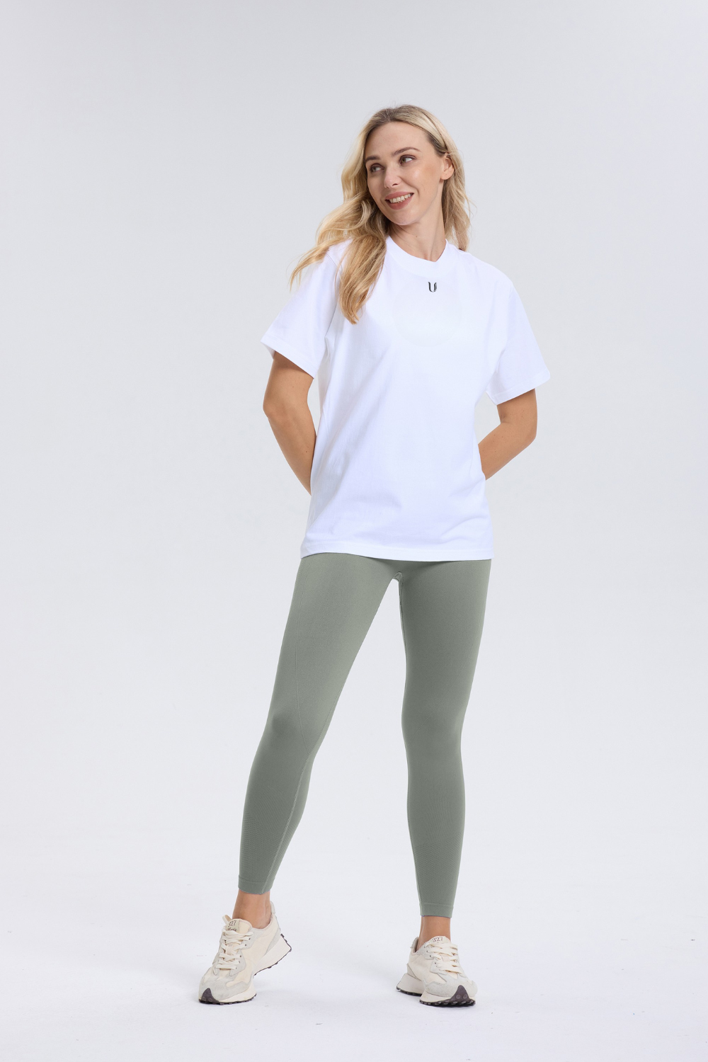 Gainz ultime | Chemise unisexe surdimensionnée - Blanc