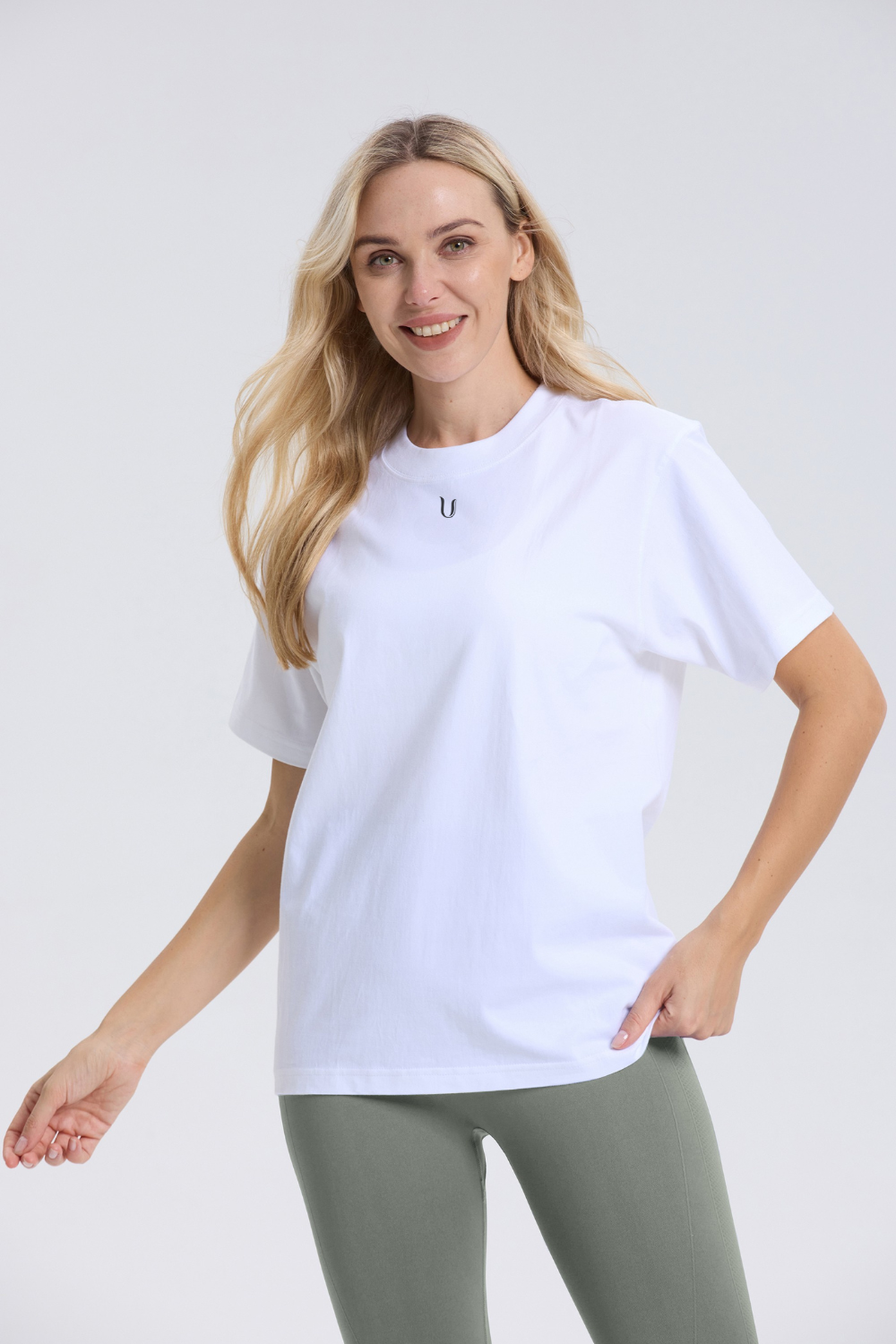 Gainz ultime | Chemise unisexe surdimensionnée - Blanc