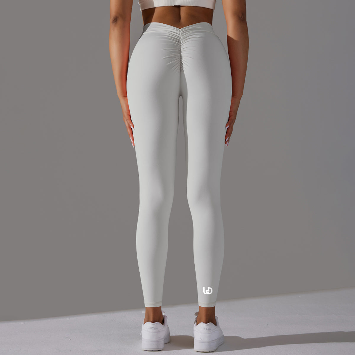 Emma | Legging Extra Repli - GrisArgenté