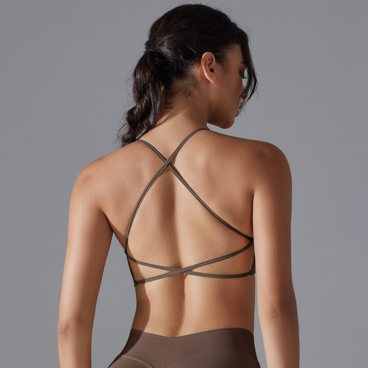 Mila - Soutien-gorge de sport à bretelles - Noir