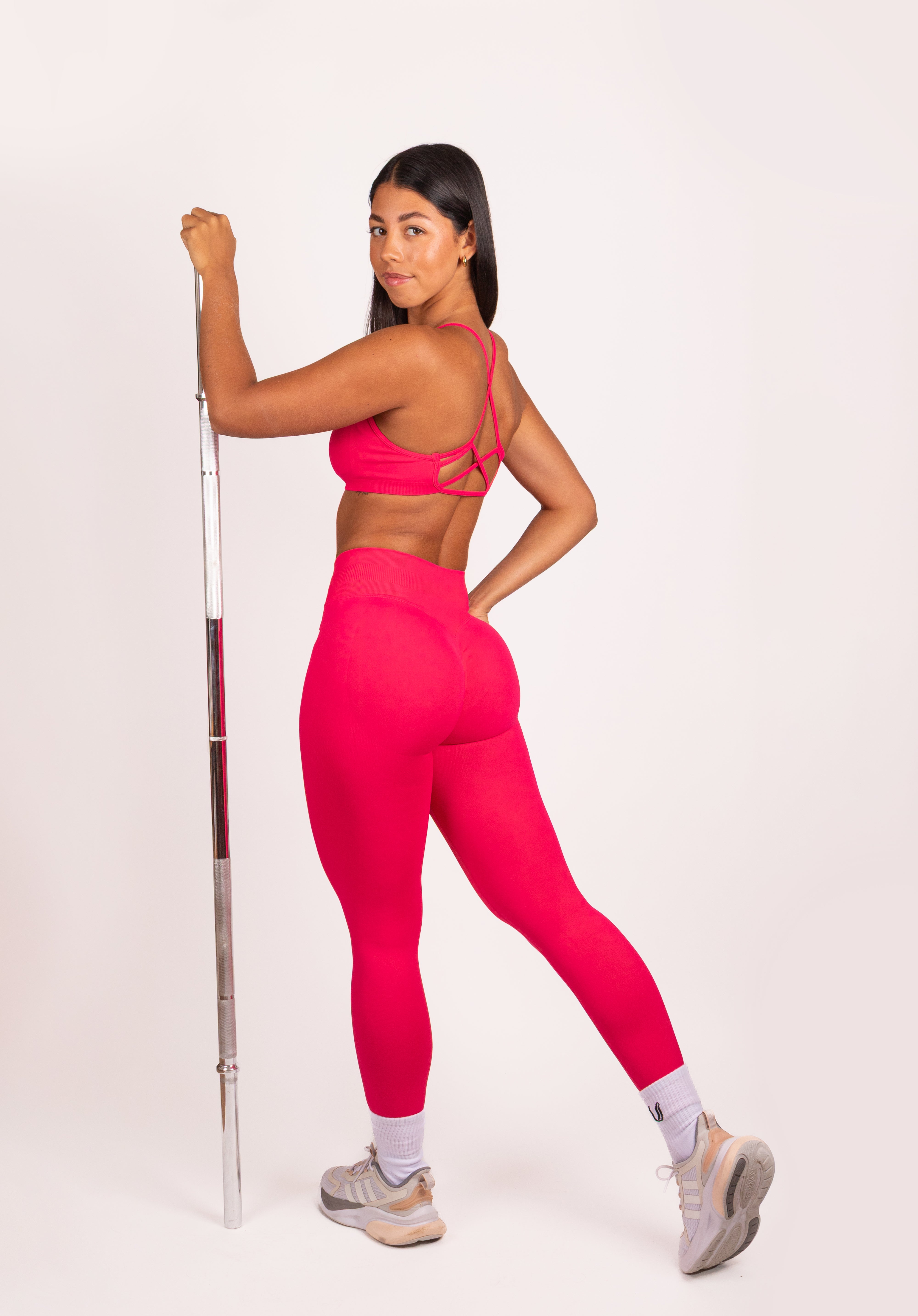 Joy | Crossback Sport-BH – Roze Rood - afbeelding 3