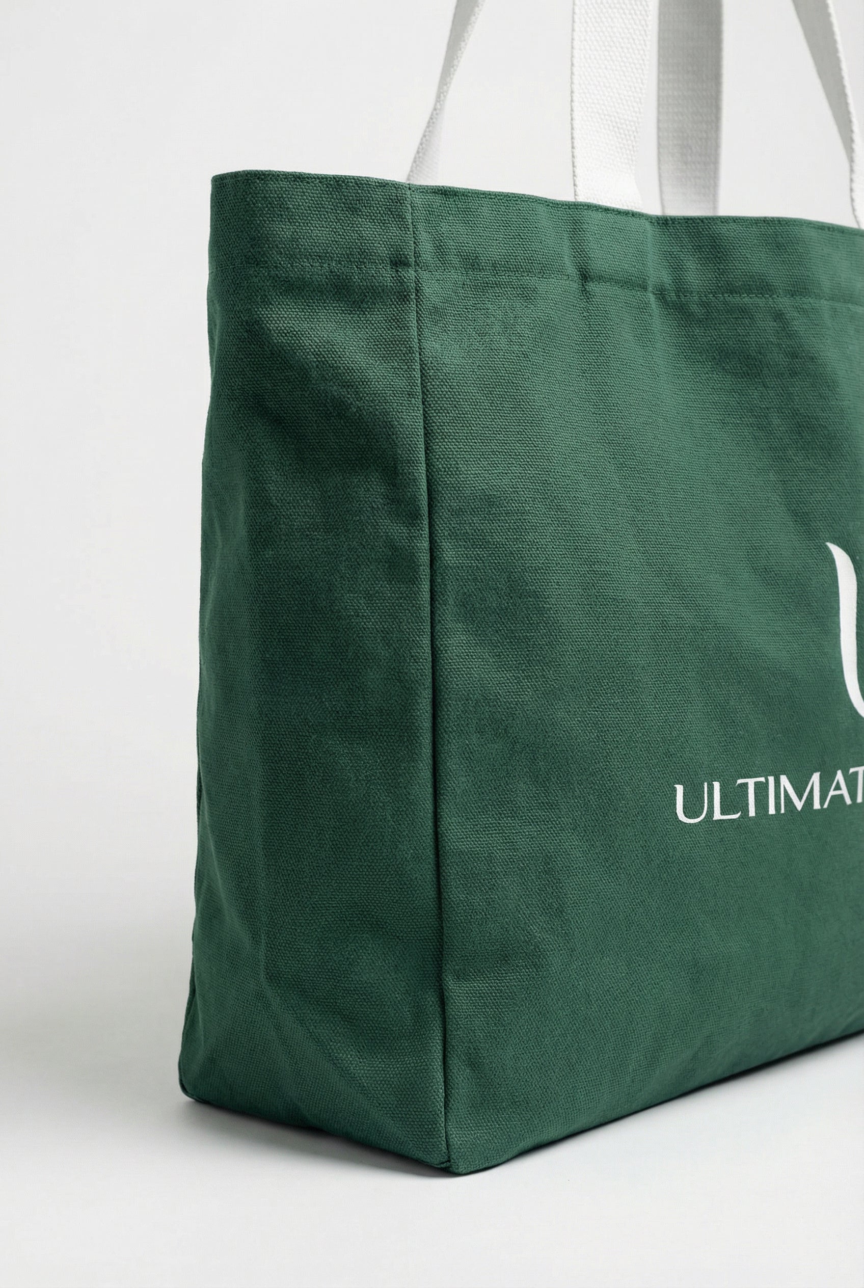 Ultimate Gainz Signature Tote Bag + 1 Paire de Chaussettes – Vert Forêt