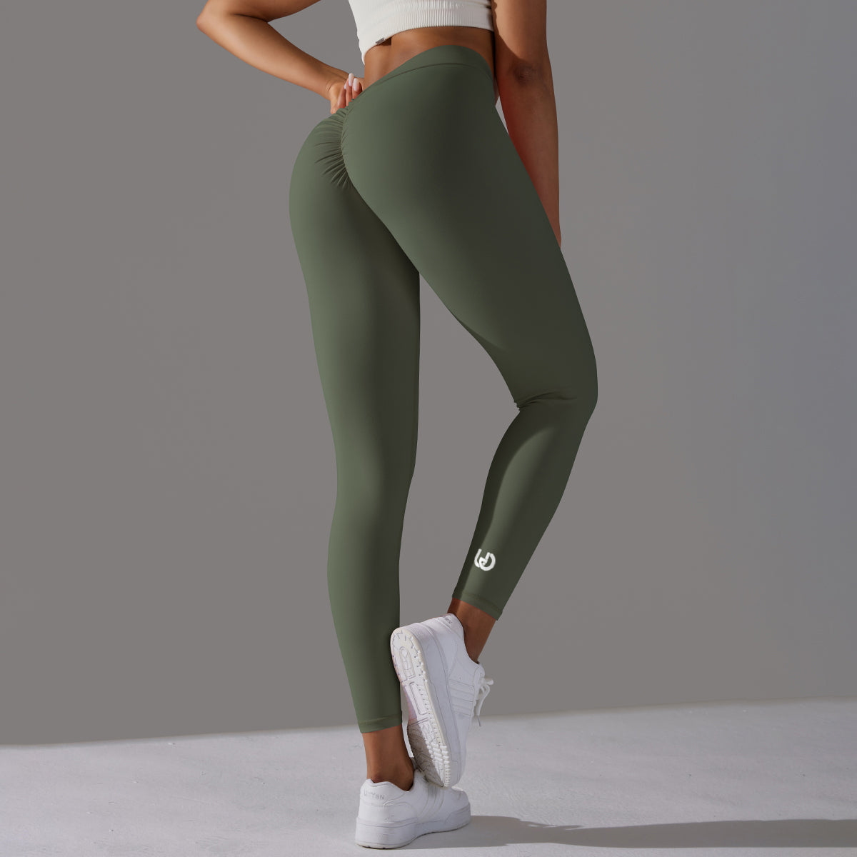 Emma | Legging Extra Repli - VertArmée