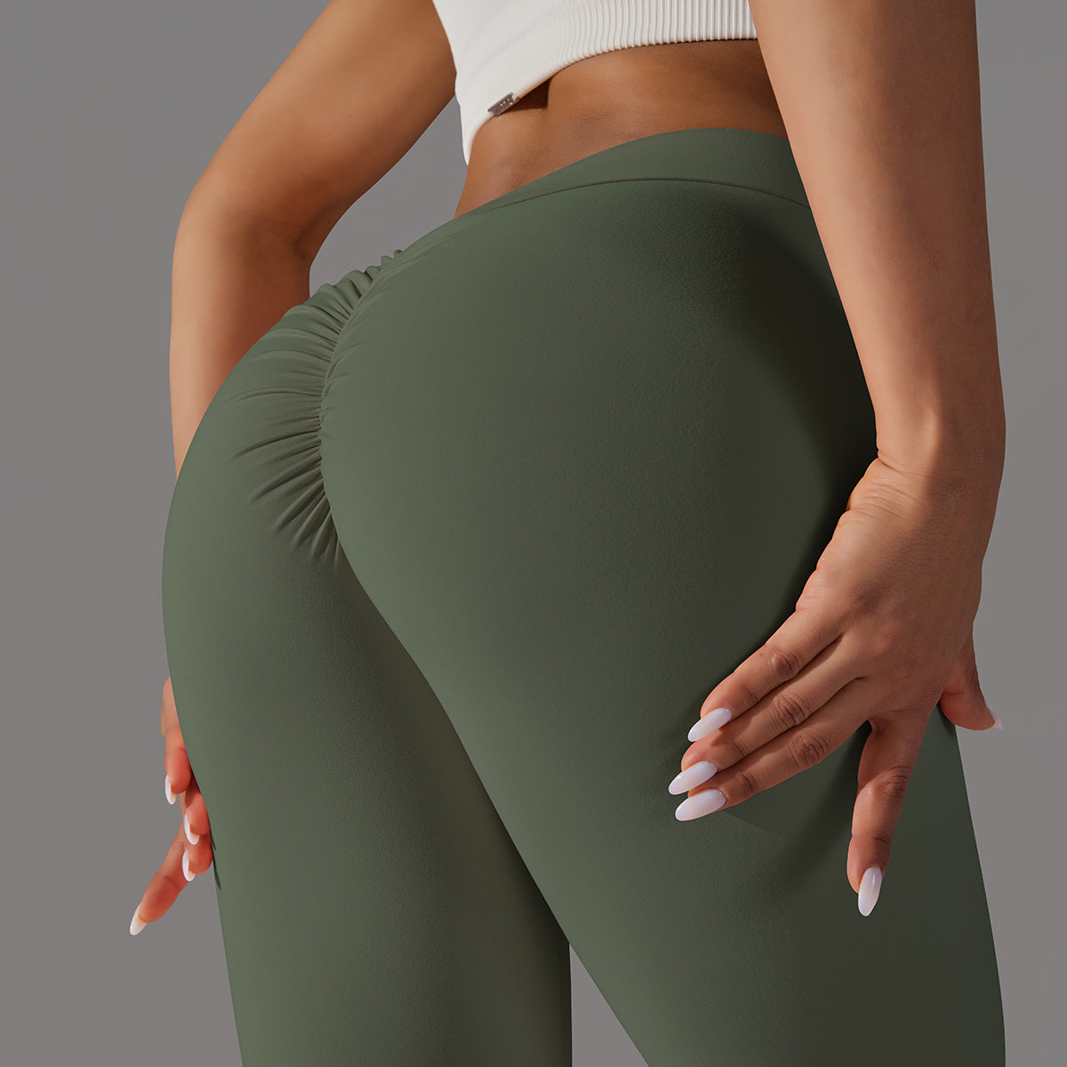 Emma | Legging Extra Repli - VertArmée