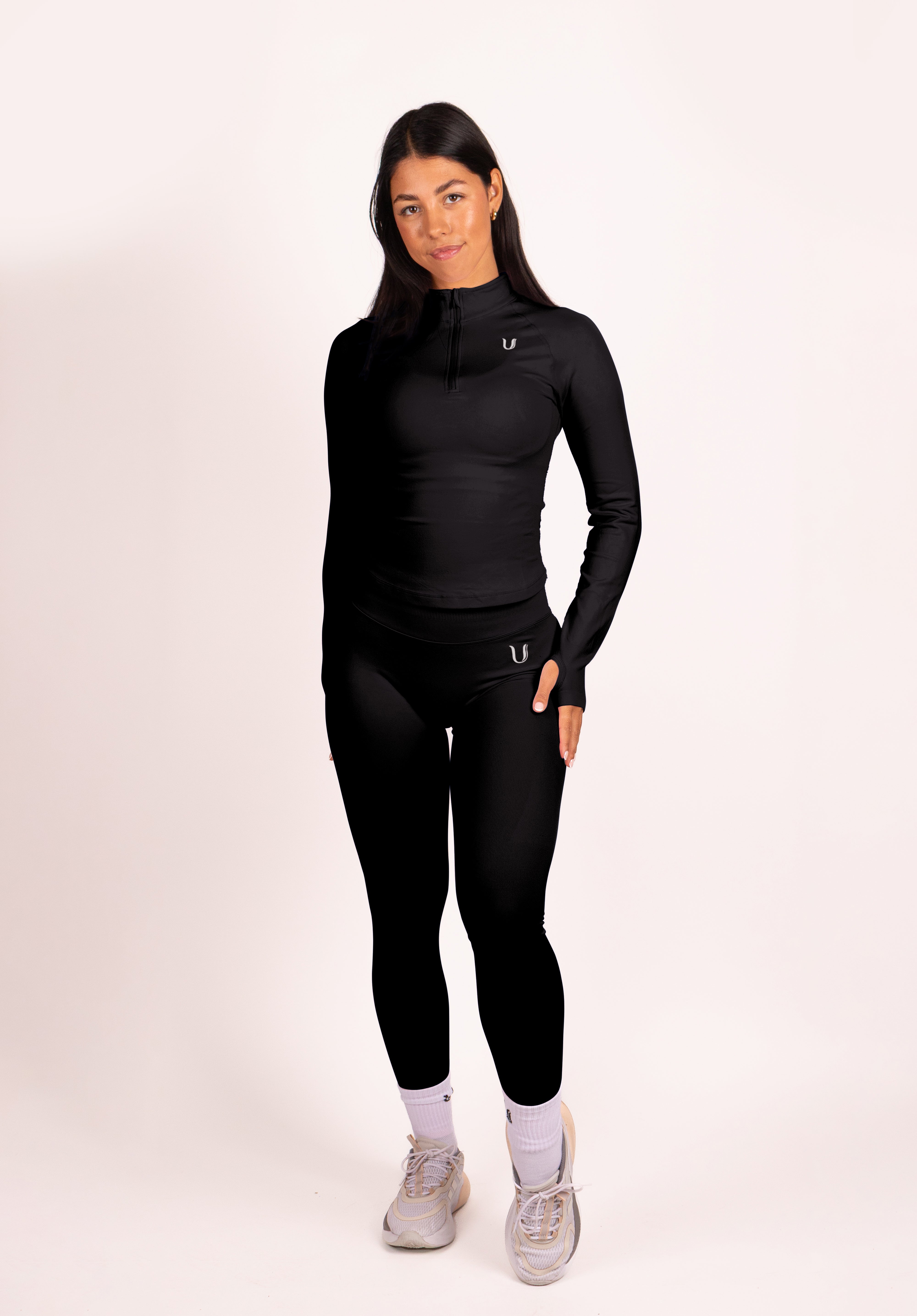 Beau Premium High Performance Scrunch Legging Zwart - Dames sportkleding afbeelding 11