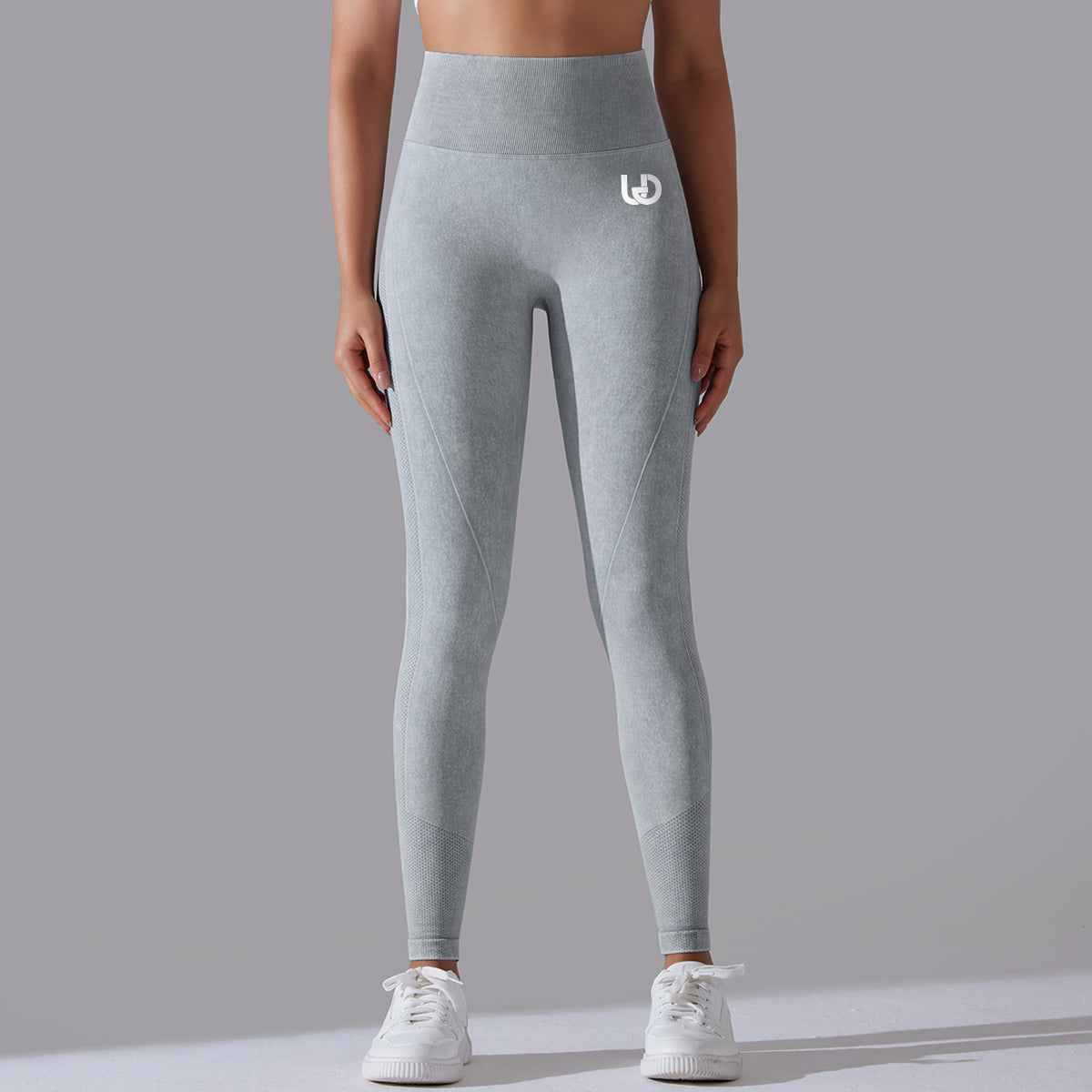 Jane | Legging Repli Motifs - GrisClair