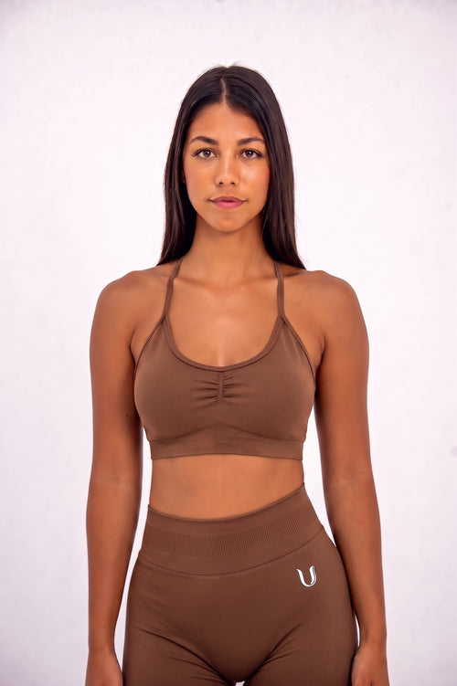 Luna | Premium Adjustable Sports Bra - Bruin