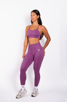 Beau | Premium High Performance Legging Scrunch - Violet