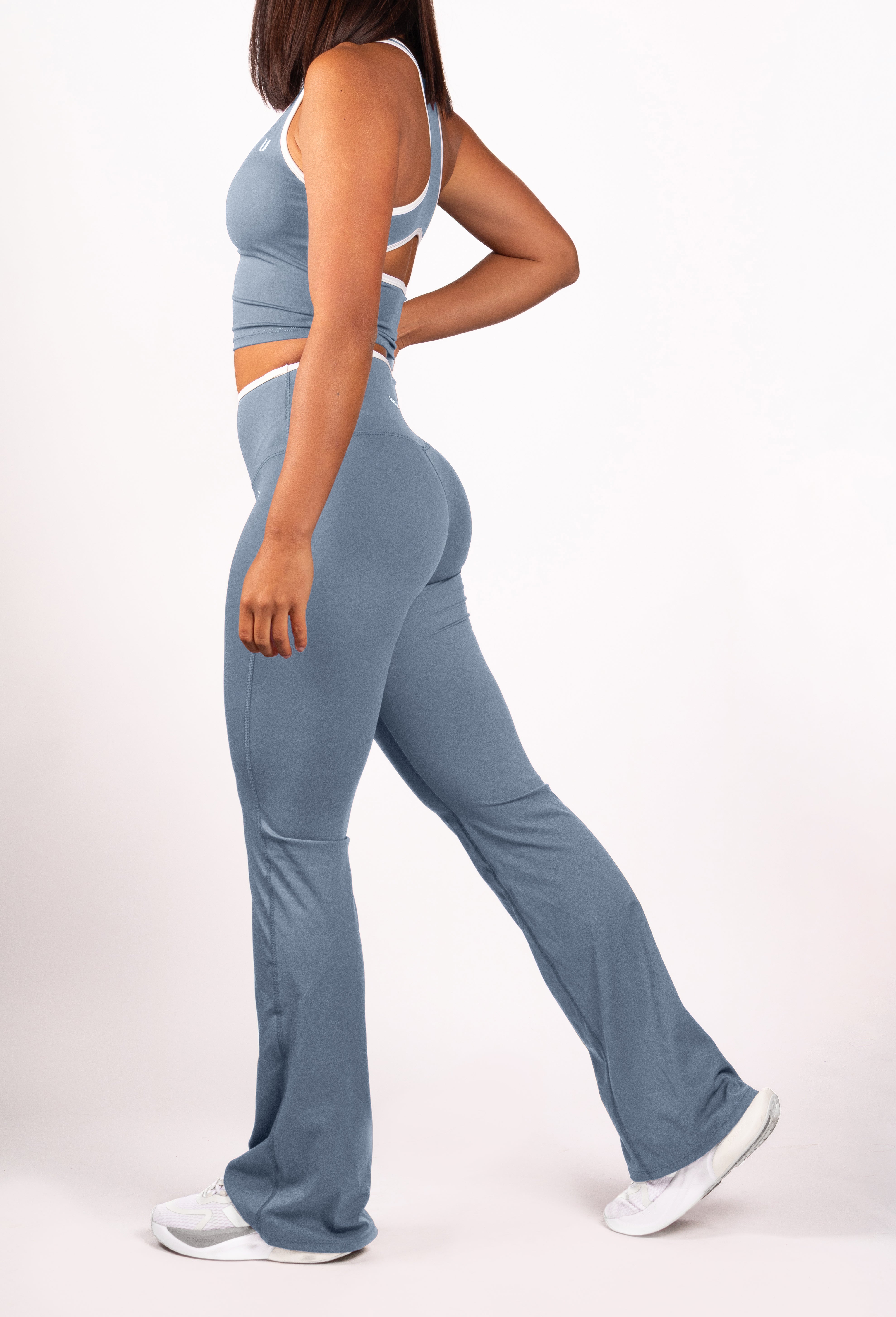 Ivy | Flare Legging – Bleu Clair