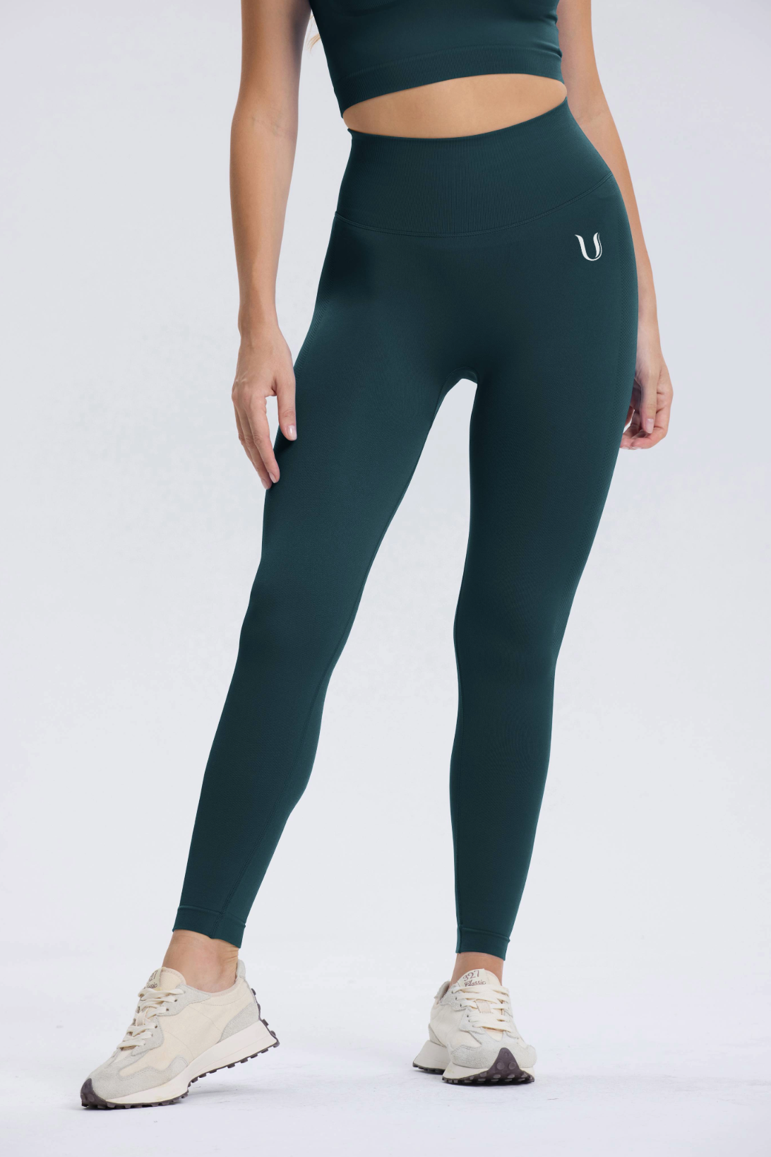 Leonie | Legging Scrunch - BleuVert
